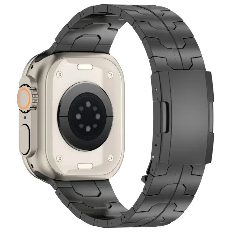 Dây đồng hồ hợp kim titan khóa rùa, Dành cho Apple Watch Series 5 44mm, Dành cho Apple Watch Series 5 40mm, Dành cho Apple Watch Series 4 44mm, Dành cho Apple Watch Series 4 40mm, Dành cho Apple Watch Series 3 38mm, Dành cho Apple Watch Series 3 42mm