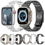 Dây đồng hồ hợp kim titan khóa rùa, Dành cho Apple Watch Series 5 44mm, Dành cho Apple Watch Series 5 40mm, Dành cho Apple Watch Series 4 44mm, Dành cho Apple Watch Series 4 40mm, Dành cho Apple Watch Series 3 38mm, Dành cho Apple Watch Series 3 42mm
