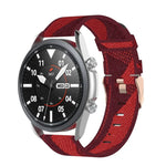 Dây đeo nylon dệt họa tiết, Kích thước: Kích thước tự do 20mm, Dành cho Galaxy Watch 3 41mm