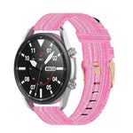 Dây đeo nylon dệt họa tiết, Kích thước: Kích thước tự do 20mm, Dành cho Galaxy Watch 3 41mm