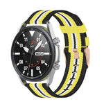 Dây đeo nylon dệt họa tiết, Kích thước: Kích thước tự do 20mm, Dành cho Galaxy Watch 3 41mm