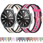 Dây đeo nylon dệt họa tiết, Kích thước: Kích thước tự do 20mm, Dành cho Galaxy Watch 3 41mm