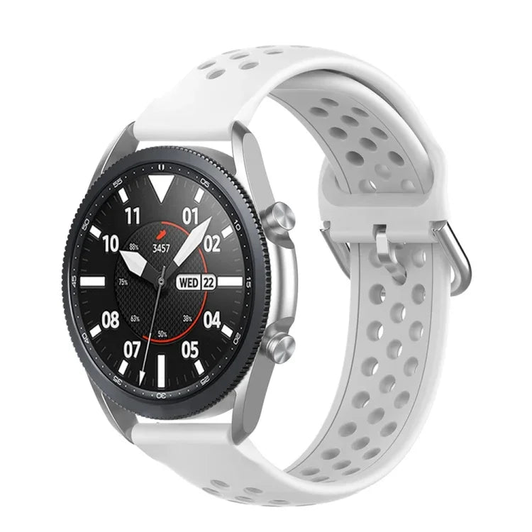 Dây đeo thể thao silicone R850 màu trơn, Kích thước: Kích thước tự do 20mm, Dành cho Galaxy Watch 3 41mm