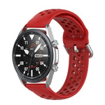 Dây đeo thể thao silicone R850 màu trơn, Kích thước: Kích thước tự do 20mm, Dành cho Galaxy Watch 3 41mm
