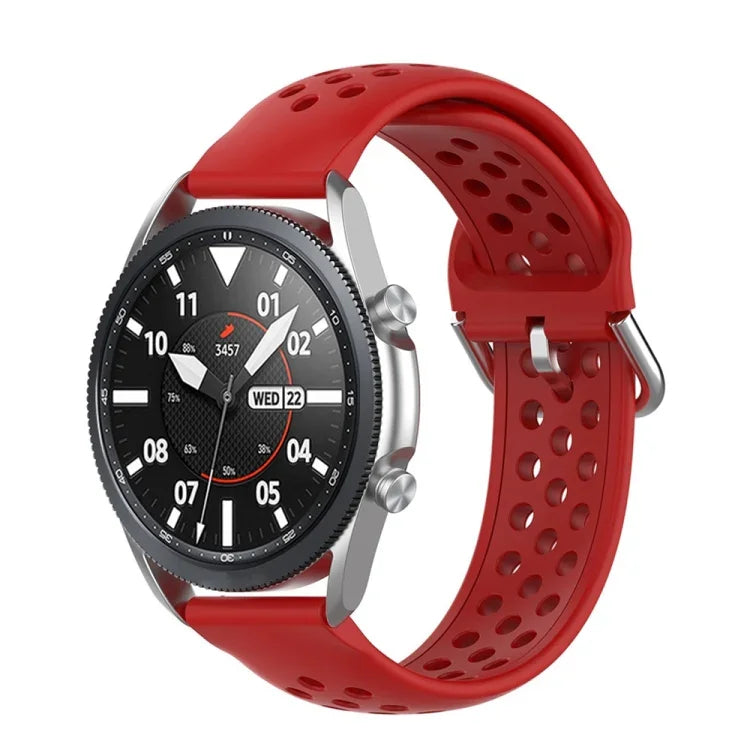 Dây đeo thể thao silicone R850 màu trơn, Kích thước: Kích thước tự do 20mm, Dành cho Galaxy Watch 3 41mm