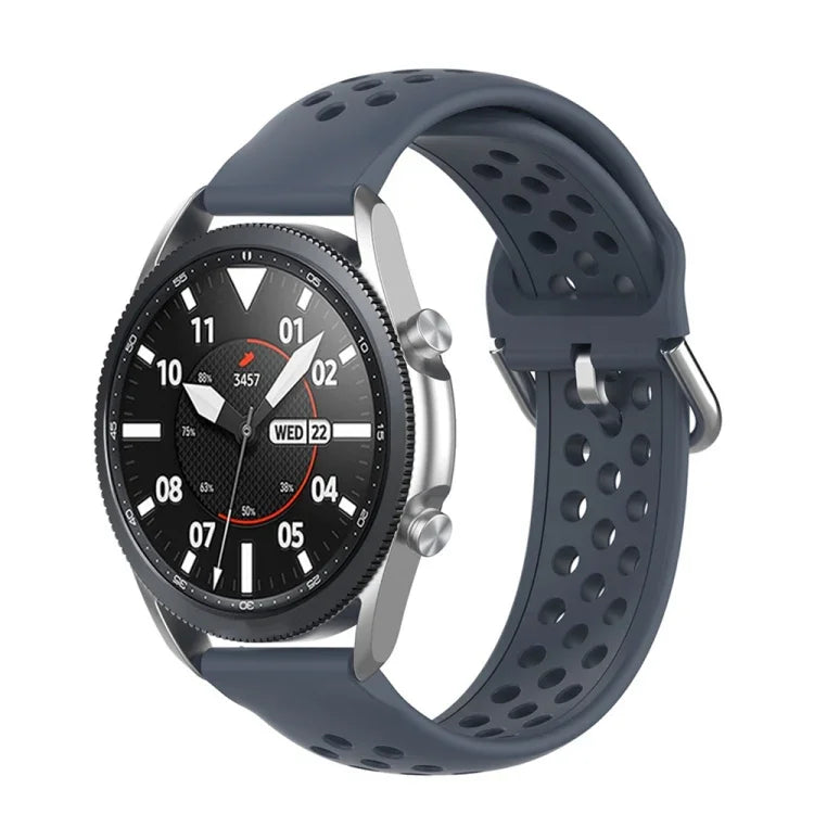 Dây đeo thể thao silicone R850 màu trơn, Kích thước: Kích thước tự do 20mm, Dành cho Galaxy Watch 3 41mm