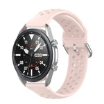 Dây đeo thể thao silicone R850 màu trơn, Kích thước: Kích thước tự do 20mm, Dành cho Galaxy Watch 3 41mm