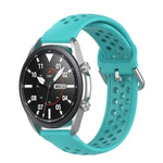 Dây đeo thể thao silicone R850 màu trơn, Kích thước: Kích thước tự do 20mm, Dành cho Galaxy Watch 3 41mm