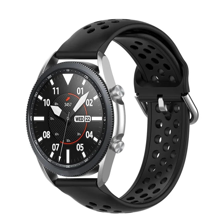 Dây đeo thể thao silicone R850 màu trơn, Kích thước: Kích thước tự do 20mm, Dành cho Galaxy Watch 3 41mm