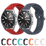 Dây đeo thể thao silicone R850 màu trơn, Kích thước: Kích thước tự do 20mm, Dành cho Galaxy Watch 3 41mm