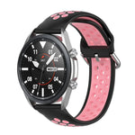 Dây đeo thể thao silicone hai tông màu, Kích thước: Kích thước tự do 20mm, Dành cho Galaxy Watch 3 41mm