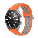 Dây đeo thể thao silicone hai tông màu, Kích thước: Kích thước tự do 20mm, Dành cho Galaxy Watch 3 41mm