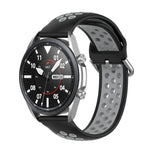 Dây đeo thể thao silicone hai tông màu, Kích thước: Kích thước tự do 20mm, Dành cho Galaxy Watch 3 41mm