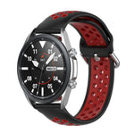 Dây đeo thể thao silicone hai tông màu, Kích thước: Kích thước tự do 20mm, Dành cho Galaxy Watch 3 41mm