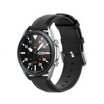 Dây da đuôi tròn, Kích thước: Kích thước tự do 20mm, Dành cho Galaxy Watch 3 41mm