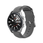 Dây da đuôi tròn, Kích thước: Kích thước tự do 20mm, Dành cho Galaxy Watch 3 41mm