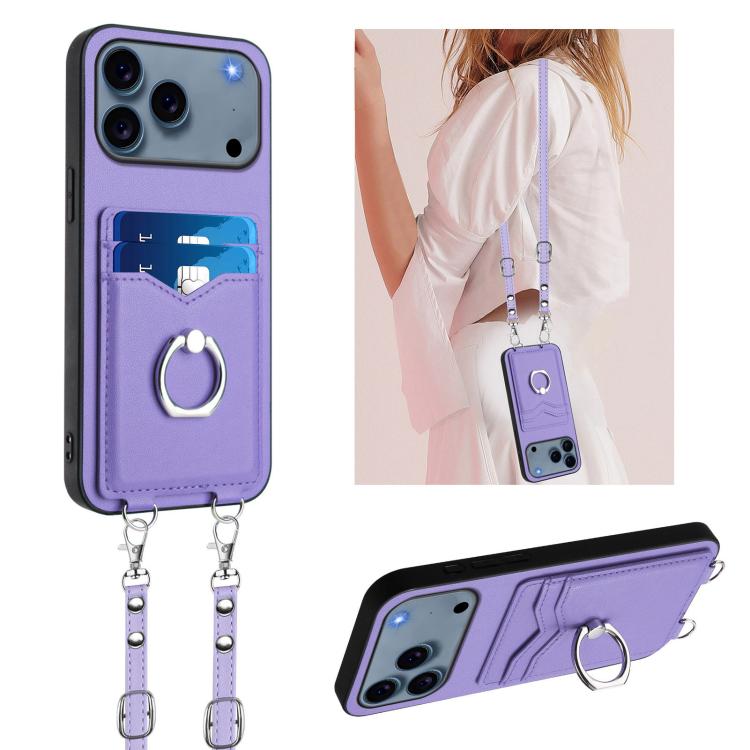 Ốp điện thoại R20 có vòng giữ thẻ dây đeo chéo, Dành cho iPhone 17 Pro Max, Dành cho iPhone 17 Pro, Dành cho iPhone 17, Dành cho iPhone Air, Dành cho iPhone 15 Pro Max, Dành cho iPhone 15 Pro, Dành cho iPhone 15 Plus, Dành cho iPhone 15