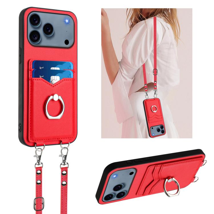 Ốp điện thoại R20 có vòng giữ thẻ dây đeo chéo, Dành cho iPhone 17 Pro Max, Dành cho iPhone 17 Pro, Dành cho iPhone 17, Dành cho iPhone Air, Dành cho iPhone 15 Pro Max, Dành cho iPhone 15 Pro, Dành cho iPhone 15 Plus, Dành cho iPhone 15