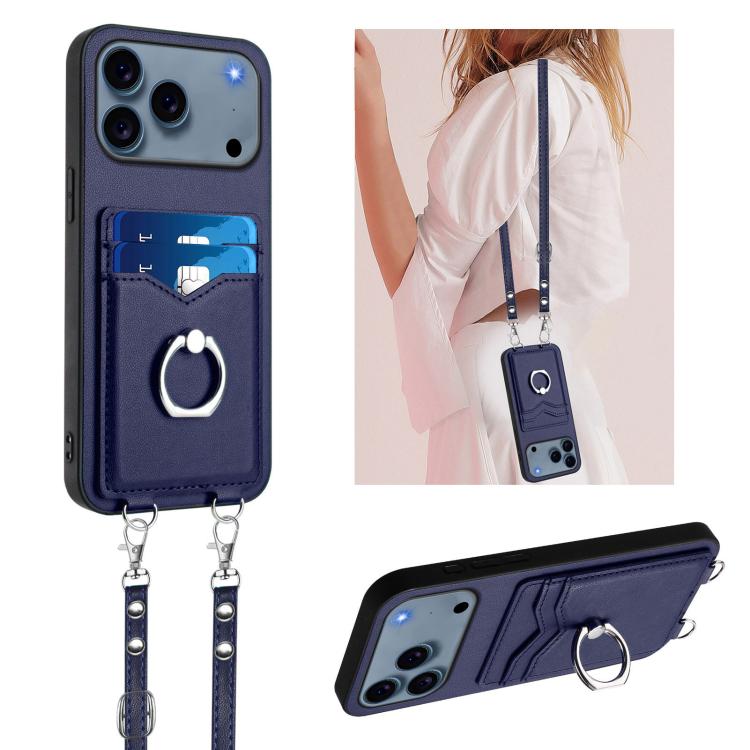 Ốp điện thoại R20 có vòng giữ thẻ dây đeo chéo, Dành cho iPhone 17 Pro Max, Dành cho iPhone 17 Pro, Dành cho iPhone 17, Dành cho iPhone Air, Dành cho iPhone 15 Pro Max, Dành cho iPhone 15 Pro, Dành cho iPhone 15 Plus, Dành cho iPhone 15