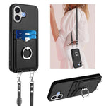 Ốp điện thoại R20 có vòng giữ thẻ dây đeo chéo, Dành cho iPhone 17 Pro Max, Dành cho iPhone 17 Pro, Dành cho iPhone 17, Dành cho iPhone Air, Dành cho iPhone 15 Pro Max, Dành cho iPhone 15 Pro, Dành cho iPhone 15 Plus, Dành cho iPhone 15