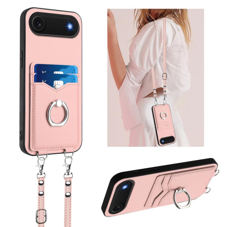 Ốp điện thoại R20 có vòng giữ thẻ dây đeo chéo, Dành cho iPhone 17 Pro Max, Dành cho iPhone 17 Pro, Dành cho iPhone 17, Dành cho iPhone Air, Dành cho iPhone 15 Pro Max, Dành cho iPhone 15 Pro, Dành cho iPhone 15 Plus, Dành cho iPhone 15