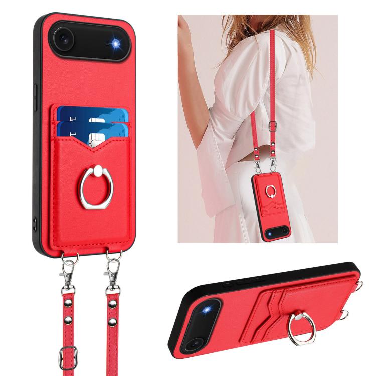 Ốp điện thoại R20 có vòng giữ thẻ dây đeo chéo, Dành cho iPhone 17 Pro Max, Dành cho iPhone 17 Pro, Dành cho iPhone 17, Dành cho iPhone Air, Dành cho iPhone 15 Pro Max, Dành cho iPhone 15 Pro, Dành cho iPhone 15 Plus, Dành cho iPhone 15