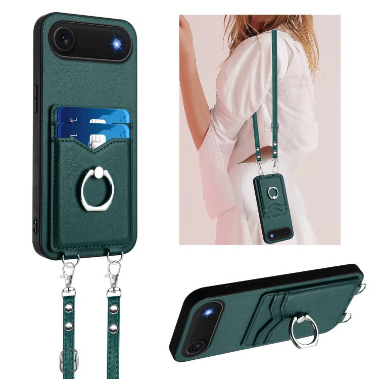 Ốp điện thoại R20 có vòng giữ thẻ dây đeo chéo, Dành cho iPhone 17 Pro Max, Dành cho iPhone 17 Pro, Dành cho iPhone 17, Dành cho iPhone Air, Dành cho iPhone 15 Pro Max, Dành cho iPhone 15 Pro, Dành cho iPhone 15 Plus, Dành cho iPhone 15