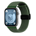 Magnetic Folding Buckle Braided Watch Band, For Huawei Watch Fit3