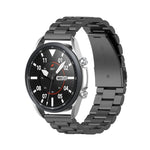 Ba dây đeo thép không gỉ tháo rời đồng hồ & tai nghe, Kích thước: 22mm, Dành cho Galaxy Watch 3 45mm