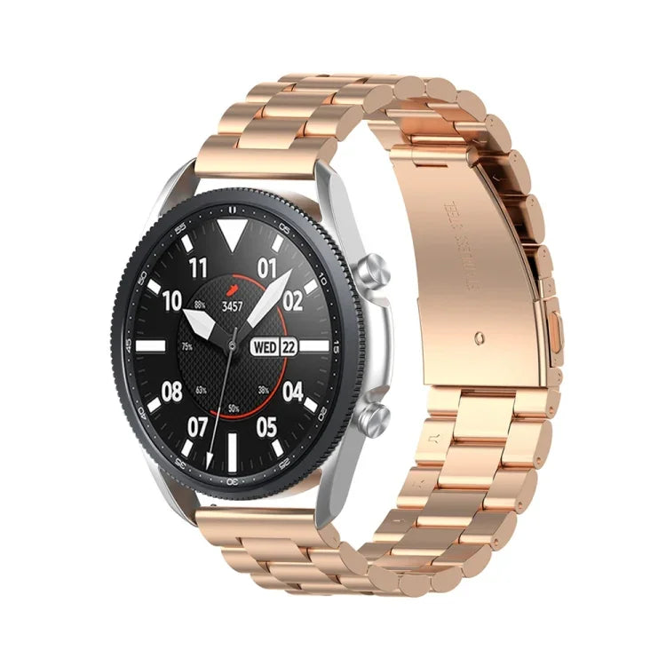 Ba dây đeo thép không gỉ tháo rời đồng hồ & tai nghe, Kích thước: 22mm, Dành cho Galaxy Watch 3 45mm