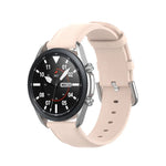 Dây da đuôi tròn, Kích thước: Kích thước tự do 22mm, Dành cho Galaxy Watch 3 45mm