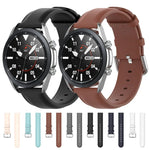 Dây da đuôi tròn, Kích thước: Kích thước tự do 22mm, Dành cho Galaxy Watch 3 45mm
