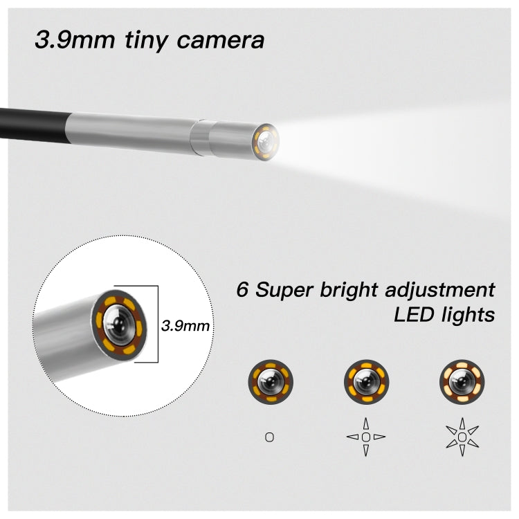 Nội soi kỹ thuật số WiFi chống nước IP67 HD 1080P 3.9mm F240, 2m, 5m, 10m