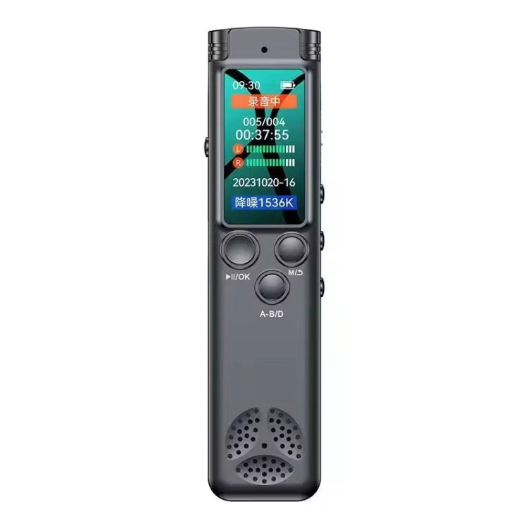 H22 Máy ghi âm giọng nói giảm tiếng ồn màn hình màu thông minh, 8GB, 64GB