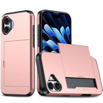 Shockproof Armor Phone Case with Card Slot, For iPhone 17 Pro Max, For iPhone 17 Pro, For iPhone 17, For iPhone Air