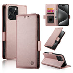 Ốp điện thoại da mờ có khóa bên từ tính, Dành cho iPhone 16 Pro, Dành cho iPhone 16 Plus, Dành cho iPhone 16, Dành cho iPhone 15 Pro Max, Dành cho iPhone 15 Pro, Dành cho iPhone 15 Plus
