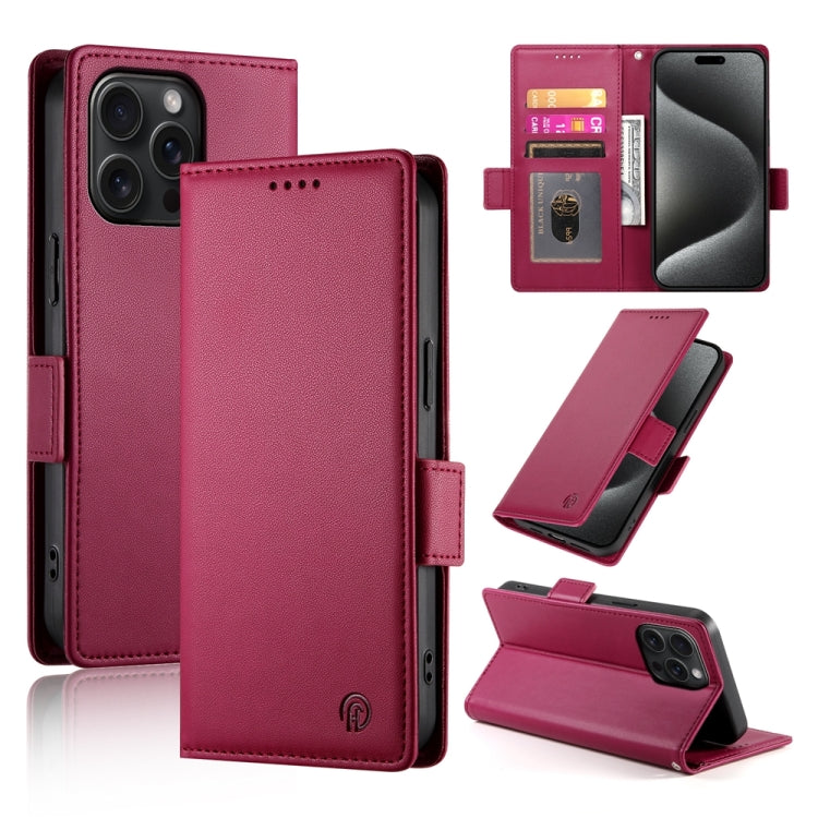 Ốp điện thoại da mờ có khóa bên từ tính, Dành cho iPhone 16 Pro, Dành cho iPhone 16 Plus, Dành cho iPhone 16, Dành cho iPhone 15 Pro Max, Dành cho iPhone 15 Pro, Dành cho iPhone 15 Plus