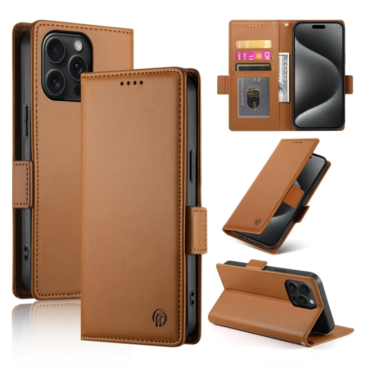 Ốp điện thoại da mờ có khóa bên từ tính, Dành cho iPhone 16 Pro, Dành cho iPhone 16 Plus, Dành cho iPhone 16, Dành cho iPhone 15 Pro Max, Dành cho iPhone 15 Pro, Dành cho iPhone 15 Plus