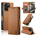 Ốp điện thoại da mờ có khóa bên từ tính, Dành cho iPhone 16 Pro, Dành cho iPhone 16 Plus, Dành cho iPhone 16, Dành cho iPhone 15 Pro Max, Dành cho iPhone 15 Pro, Dành cho iPhone 15 Plus
