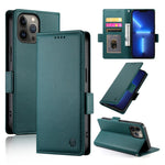 Side Buckle Magnetic Frosted Leather Phone Case, For iPhone 13 Pro Max, For iPhone 13 Pro, For iPhone 13, For iPhone 13 mini, For iPhone 12 / 12 Pro, For iPhone 12 Pro Max
