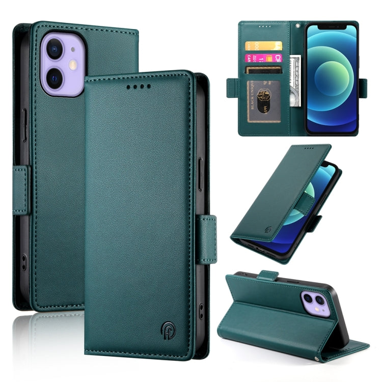 Ốp điện thoại da mờ có khóa bên từ tính, Dành cho iPhone 12 mini, Dành cho iPhone 11 Pro Max, Dành cho iPhone 11, Dành cho iPhone 11 Pro, Dành cho iPhone X / XS, Dành cho iPhone XR