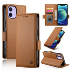 Ốp điện thoại da mờ có khóa bên từ tính, Dành cho iPhone 12 mini, Dành cho iPhone 11 Pro Max, Dành cho iPhone 11, Dành cho iPhone 11 Pro, Dành cho iPhone X / XS, Dành cho iPhone XR