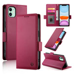 Ốp điện thoại da mờ có khóa bên từ tính, Dành cho iPhone 12 mini, Dành cho iPhone 11 Pro Max, Dành cho iPhone 11, Dành cho iPhone 11 Pro, Dành cho iPhone X / XS, Dành cho iPhone XR