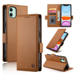 Ốp điện thoại da mờ có khóa bên từ tính, Dành cho iPhone 12 mini, Dành cho iPhone 11 Pro Max, Dành cho iPhone 11, Dành cho iPhone 11 Pro, Dành cho iPhone X / XS, Dành cho iPhone XR