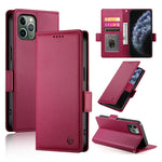 Ốp điện thoại da mờ có khóa bên từ tính, Dành cho iPhone 12 mini, Dành cho iPhone 11 Pro Max, Dành cho iPhone 11, Dành cho iPhone 11 Pro, Dành cho iPhone X / XS, Dành cho iPhone XR