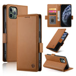 Ốp điện thoại da mờ có khóa bên từ tính, Dành cho iPhone 12 mini, Dành cho iPhone 11 Pro Max, Dành cho iPhone 11, Dành cho iPhone 11 Pro, Dành cho iPhone X / XS, Dành cho iPhone XR