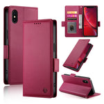 Ốp điện thoại da mờ có khóa bên từ tính, Dành cho iPhone 12 mini, Dành cho iPhone 11 Pro Max, Dành cho iPhone 11, Dành cho iPhone 11 Pro, Dành cho iPhone X / XS, Dành cho iPhone XR