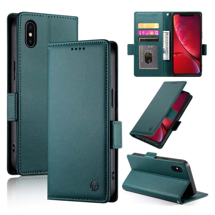 Ốp điện thoại da mờ có khóa bên từ tính, Dành cho iPhone 12 mini, Dành cho iPhone 11 Pro Max, Dành cho iPhone 11, Dành cho iPhone 11 Pro, Dành cho iPhone X / XS, Dành cho iPhone XR
