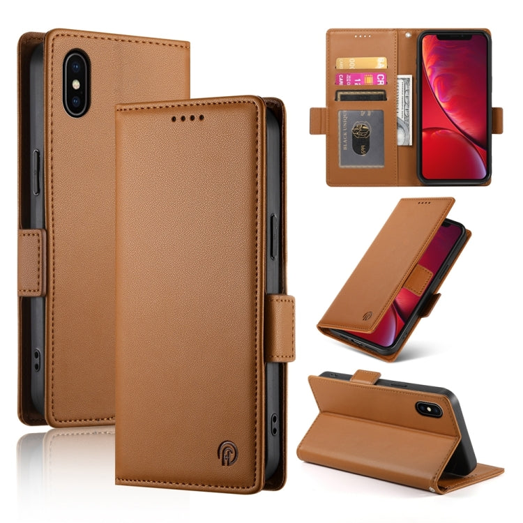 Ốp điện thoại da mờ có khóa bên từ tính, Dành cho iPhone 12 mini, Dành cho iPhone 11 Pro Max, Dành cho iPhone 11, Dành cho iPhone 11 Pro, Dành cho iPhone X / XS, Dành cho iPhone XR