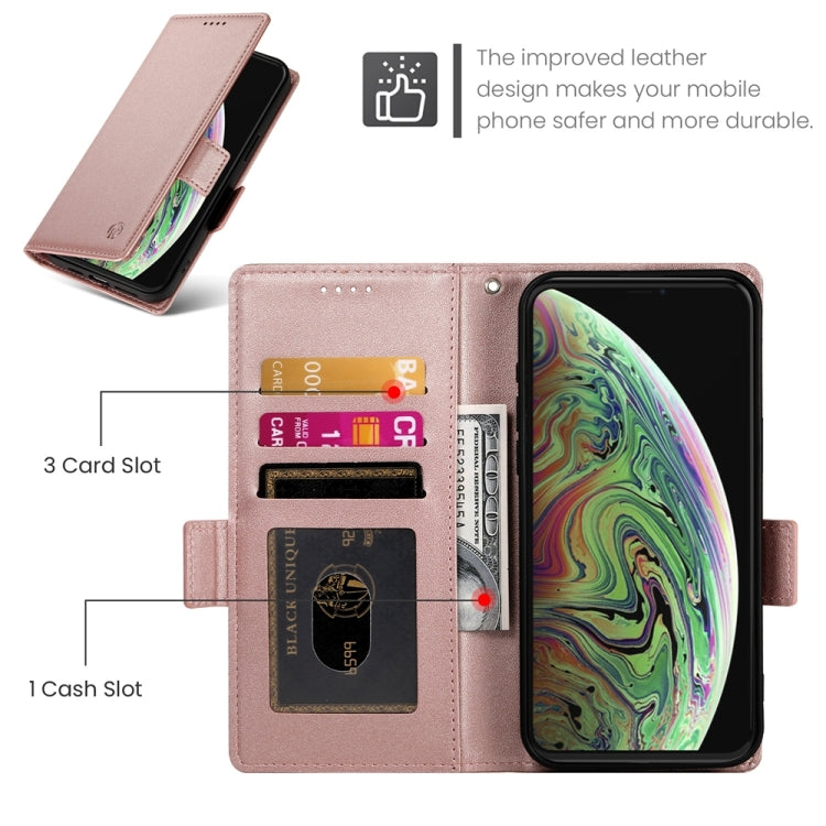 Ốp lưng điện thoại da mờ từ tính khóa bên hông, dành cho iPhone XS Max, iPhone 8 Plus / 7 Plus